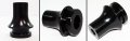 Cuztom Tuning M10 X 1 5 Thread Size Aluminum Gear Shifter Knob Shift Boot Retainer Adapter Black