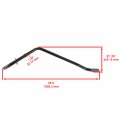Caltric Exhaust Pipe Compatible With Kawasaki Prairie 700 Kvf700a 4x4 2004-2006 Atv