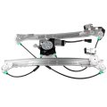 Front Left And Right Window Regulator With Motor 741-690 For Chevrolet Trailblazer 2002-2009 Buick Rainier 2004-2007 Gmc Envoy 