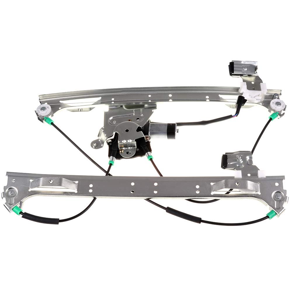 Front Left And Right Window Regulator With Motor 741-690 For Chevrolet Trailblazer 2002-2009 Buick Rainier 2004-2007 Gmc Envoy