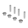 Car Door Lock Pin With Cover Abs Chrome Replacement Durable Trim For Cruze Malibu Inner Knob Interior 0vrc42bihk 
