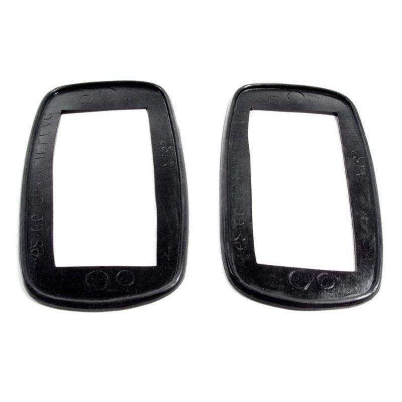 Tail Light Pads Mp 621-a For Shelby Cobra 1963 1966 2 875 In Wide By 5 125 Long Pair Of Black Gaskets To Prevent Rattling And
