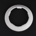 Uxcell Pipe Cover Decoration 90mm Pp Plastic Escutcheon Water Drain Line White 10pcs