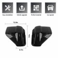 Razpoy Smoked Tail Light Covers Rear Taillight Lamp Guards Trim Compatible With Toyota 4runner 2014-2023 Exterior Accessories