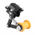 Qiilu Adjuster Chain Tensioner 3 7-4 3cm 1 46 69 Motorcycle Bolt On Roller Modified Accessories Universal Tool Black