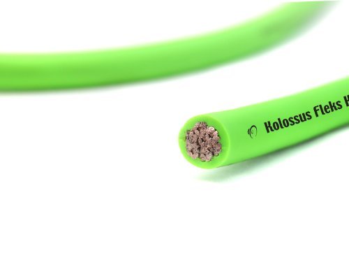 Knukonceptz Kolossus Kandy Kable Ofc Neon Green 0 Gauge Power Wire Sold Per 5 Increments