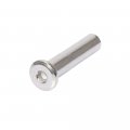 Ss304 Stainless Steel Rivet Nut Hex Socket Furniture Connector Cap Nuts 10 M4 X 10mm