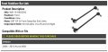 Front Stabilizer Sway Bar Link Kit 2 Piece Compatible With 2006-2013 Acura Mdx