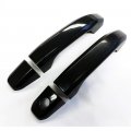 S Sizver Ultra Finish Glossy-black Series 4pcs Door Handle Covers For 2014-2018 Chevrolet Silverado Gmc Sierra 1500 2500 3500 