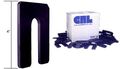 Crl Black 1 4 X Jumbo Horseshoe Shims Pack Of 100 