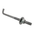 1 2 X 8-inch Galvanized Threaded Anchor Bolts With Hardware For Wood Concrete 10 Pack 