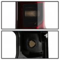 Acanii For Incandescent Model 2019-2023 Chevy Silverado 1500 Red Smoked Tail Lights Beake Lamps Pair Set Left Right