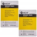 Niche Brake Pad Set For Triumph Sprint Gt Speed Triple T2020553 T2020560 Front Rear Organic