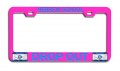 Hebrew School Drop Out Jewish Israel Metal License Plate Frame Heavy Duty Steel Tag Holder For Car Suv Truck 12 5 X 6 In
