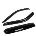 Terraza Uplander Montana Relay U-body 2pcs Window Deflector Rain Guard 43 Sun Roof Visor Dark Smoke 