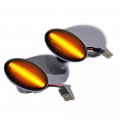 Astradepot 1 Pair Sequential Led Side Indicator Marker Light Kit Compatible With 2002-2006 Mini Cooper Hatch R50 R53 2004-2008