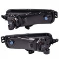 G-plus Front Bumper Fog Light W Blubs Compatible With Ford Focus 2015-2018 F1ez15200a F1ez15201a Clear Lens
