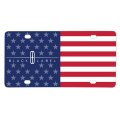 Lincoln Black Label Logo Usa Flag Graphic Aluminum Metal License Plate 11 88 In X 6 Official Licensed Universal Fit For Car Suv