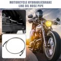 Uxcell 1 Set 2m 3 94ft Motorcycle Hydraulic Brake Or Clutch Line Hose Universal For Dirt Bike Atv Moped Scooter With Screws