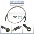 Uxcell 1 Set 2m 3 94ft Motorcycle Hydraulic Brake Or Clutch Line Hose Universal For Dirt Bike Atv Moped Scooter With Screws