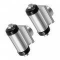 Caltric 2x Front And Rear Brake Cylinder Compatible With Kawasaki Mule Sx 4x4 Se Fi Kaf400 2020 2021