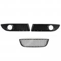 Topteng Honeycomb Style Front Center Grille Grill Fit For Vw Polo 9n3 Type Gti 2005-2009 Gti Bumpers Version Only