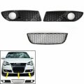 Topteng Honeycomb Style Front Center Grille Grill Fit For Vw Polo 9n3 Type Gti 2005-2009 Gti Bumpers Version Only