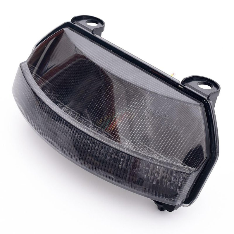 Led Tail Light With Turn Signal Fit Honda 2010-2023 Vt1300cx Fury Smoked