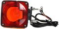 Grote 55340 Red Yellow Two-stud Chrome Light With Pigtail 
