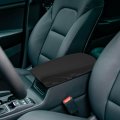 Uxcell Car Center Console Armrest Cover Protector Neoprene Fabric For Subaru Forester 2015-2018 Black