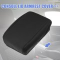 Uxcell Car Center Console Armrest Cover Protector Neoprene Fabric For Subaru Forester 2015-2018 Black