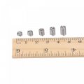 Uxcell Wire Thread Inserts 8-32 Unc 1 0d 304 Stainless Steel Helical Type Coiled Screw Repair Threaded Sleeve Sheath 10pcs