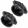 Caltric 2 Throttle Body Adapter Compatible With Polaris Rzr Xp 1000 2014 2015 2016 2017 2018
