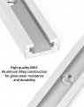 Aluminum Track 4 Pack 48 Inch Universal Double Cut Profile T With Predrilled Mounting Holes And Screws Woodworking Fixtures For