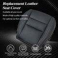 Driver Side Bottom Black Non Perforated Leather Replacement Seat Cover And Foam Cushion For Jeep Grand Cherokee 2011 2016 Dodge