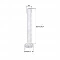 Uxcell M4x30mm Plastic Screws Pc Transparent Acrylic Phillips Cross Pan Hand Tighten Screw 50pcs