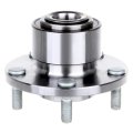 Wheel Hub Bearings Front Compatible For Mazda 3 Series 2004 2005 2006 2007 With Oe 513211 5 Lugs W Abs Pack Of 1 