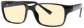 Computer Glasses With Sheer Glare Peach Double Sided Anti Reflective Lenses Ergonomic Plastic Frame 54 38-197-140 