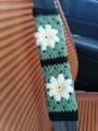 Ydm Crochet Daisy Steering Wheel Cover 3d For Women Cute Car Accessories B Steering 1 Belt
