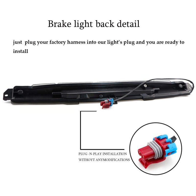 Led Third Brake Cargo Light Assembly For Chevrolet Avalanche 2002 2003 2004 2005 2006 2007 2008 2009 2010 2011 2012 Rear Roof