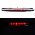 2002-2012 Chevrolet Avalanche Led Third 3rd Brake Cargo Light Assembly Rear Roof Center High Mount Stop Replacement Black 