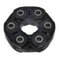 Driveshaft Flex Coupler For Bmw 318ti 1995 1996 1997 1998 1999 Rubber And Steel Black Replaces 26111225624 110 Millimeters Bolt 