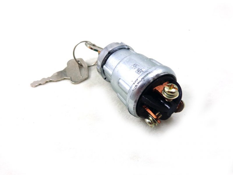 Ignition Key Switch For 50cc To 250cc Go Kart Utv Moped And Dune Buggy 3 Position On Off Start With Wire Connection 2 Keys