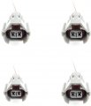 Set 6pcs 23250-62040 Fuel Injector Connector Plug Harness Pigtail Wire Replacement For Toyota Tacoma Tundra 4runner V6 3 4l