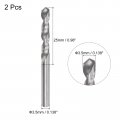 Uxcell Solid Carbide Drill Bits 3 5mm C2 K20 Tungsten Jobber Straight Shank Drilling Tool For Stainless Steel Aluminum Iron