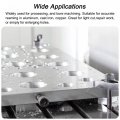 Uxcell Chucking Reamers 10mm H7 4241 High Speed Steel Spiral Flutes Lathe Machine Reamer Milling Cutter