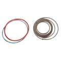 Piston Fluid Seal Set For Gmc Sonoma 1991 1992 1993 1994 Replacement 24232073 Gray Blue Red Seals And O Rings Standard Style 