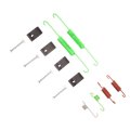 Drum Brake Hardware Set For Suzuki Samurai 1990 1991 1992 1993 1994 1995 Front Position Standard Style Alx Pau Df 370 01000 