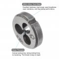 Uxcell 2pcs Round Threading Dies Metric M2 5 X 0 45 Thread Right Hand Alloy Tool Steel Screw Cutting Die Repair