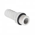 Uxcell Pvc Barb Hose Fitting Connector Adapter 10mm Or 25 64 Barbed X G1 4 Male Pipe 5pcs